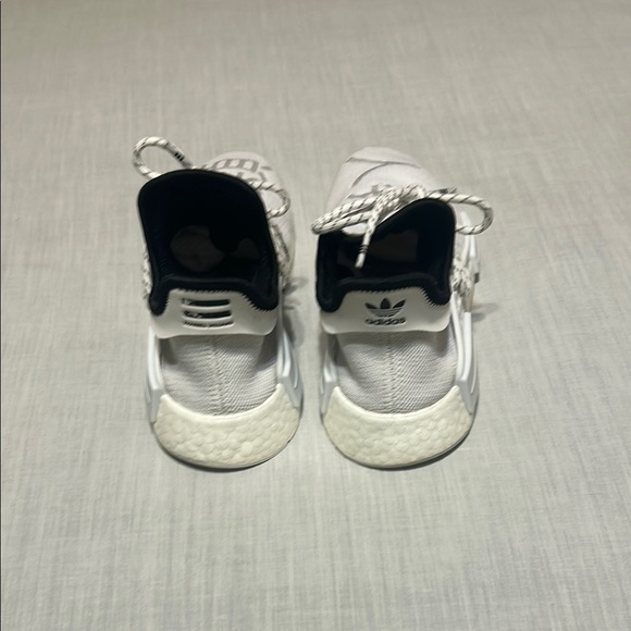 Adidas Pharrell Williams White and Black Sneakers - Picture 4 of 7